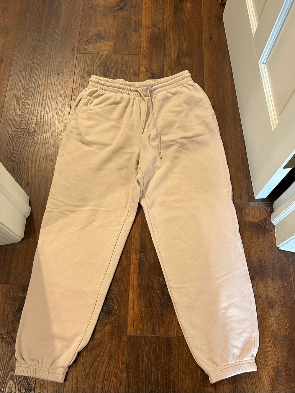 H&M pink sweatpants size M